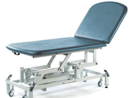 MEDICARE BARIATRIC 2 SECTION ELECTRIC COUCH - SKY BLUE Sky Blue