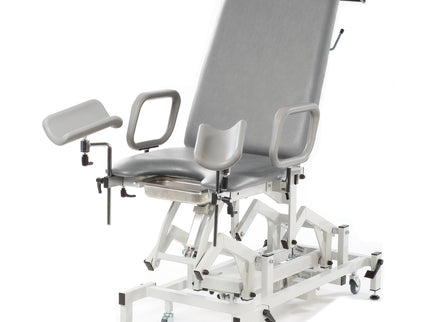 MEDICARE GYNAE COUCH - ELECTRIC HEIGHT & TILT Light Grey