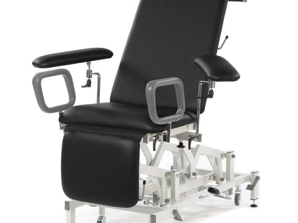 MEDICARE PHLEBOTOMY COUCH - ELECTRIC Black