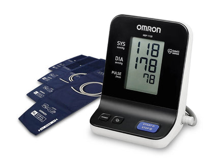 OMRON HBP-1120 Upper Arm BP Monitor Bundle with x5 Cuffs XS,S,M,L,XL