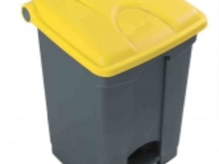 30L Step on Pedal Bin Yellow