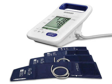 OMRON HBP-1320 Upper Arm BP Monitor Bundle with x4 Cuffs XS,S,M,L