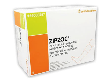 ZIPZOC ZINC OXIDE STOCKINGS X 10 x10