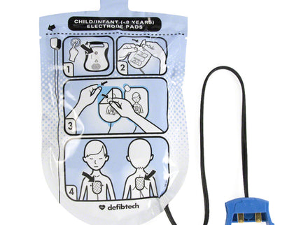 Defibtech Paediatric Defibrillator Pads for AED and AUTO - One Pair