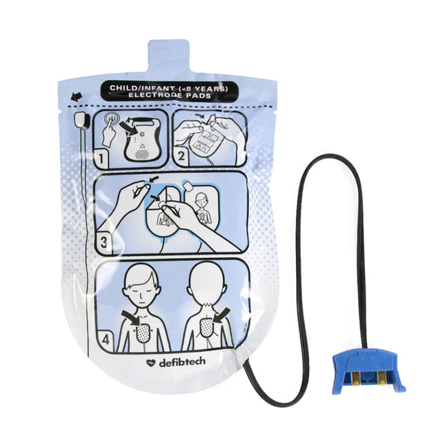 Defibtech Paediatric Defibrillator Pads for AED and AUTO - One Pair