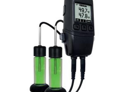 Lec Dual Channel High Accuracy Temperature Probe Data Logger with Graphic Screen x1
