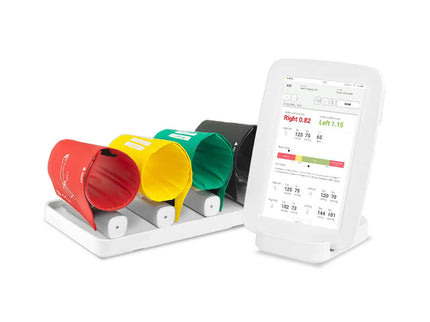 MESI mTABLET ABI Automated wireless Ankle-Brachial Index system with 3CUFF SmartArm EHR