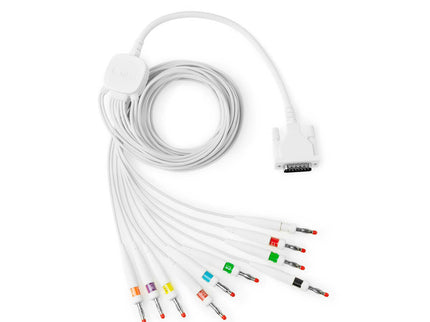 MESI ECG Patient cable - banana connectors (AHA)
