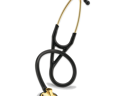 3M Littmann Master Cardiology Stethoscope - Black with Brass Chestpiece Black with Brass Chestpiece