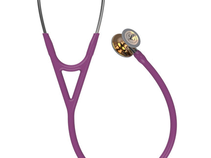 3M™ Littmann® Cardiology IV™ Stethoscope Limited Edition, 6181, Plum Tube, 27 inch Plum Tube and Copper Chestpiece with Mirror Stem