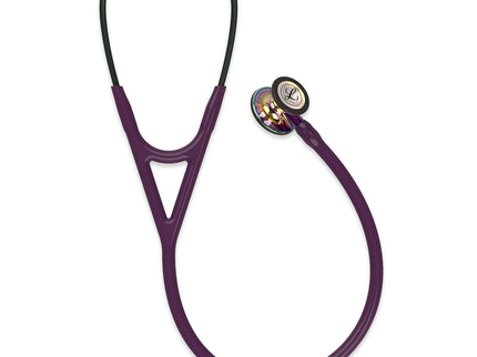 3M Littmann Cardiology IV Stethoscope Plum Tube and Rainbow Chestpiece with Violet Stem