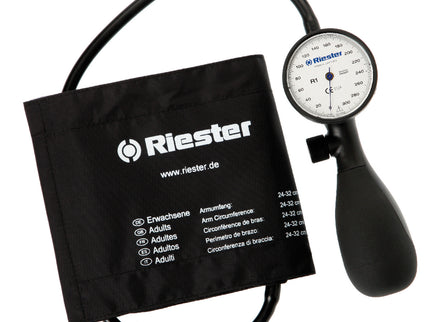 Shock-Proof R1 Black, 1 tube obese velcro cuff 32 - 48cm