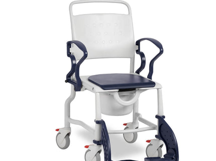 Mobile Commode Chair, with Hygiene Opening â€“ Fixed Height