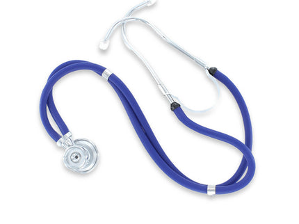 Timesco Twin Tube (Sprague Rappaport) Stethoscope - Blue