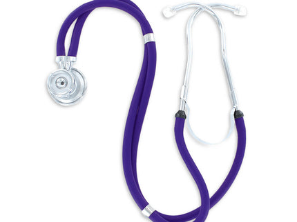 Timesco Twin Tube (Sprague Rappaport) Stethoscope Purple