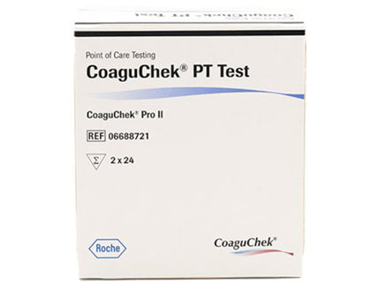 CoaguChek® PT Test Strips for CoaguChek® Pro II Meter, pack of 48