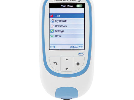 Roche CoaguChek INRange - Portable INR Self-Testing Meter with Bluetooth