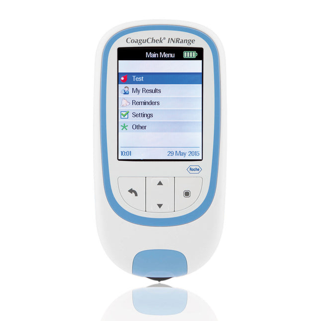 Roche CoaguChek INRange - Portable INR Self-Testing Meter with Bluetooth