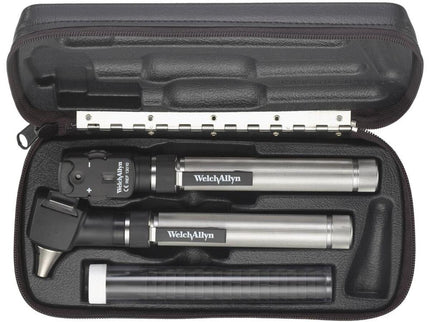 Klinic Pocket Set Inc. Ophthalmoscope, Fibre Optic Otoscope & Handle In A Hard Case