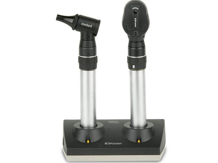 Keeler 240V Standard Desk Set - Otoscope and Ophthalmoscope with Magnification