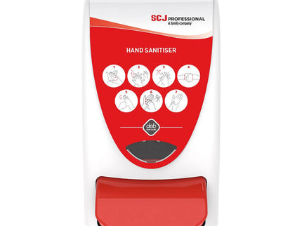 Cutan Hand Santiser Dispenser Red x1