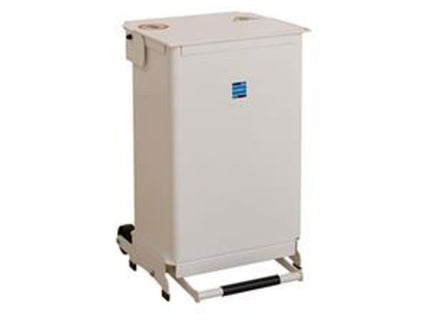 Kendal Waste Bin with Removable Body White Lid 50L