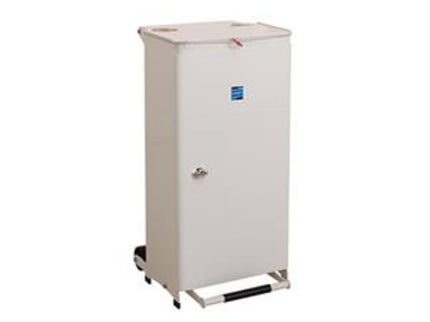 Kendal Front Opening Waste Bin White Lid 70L