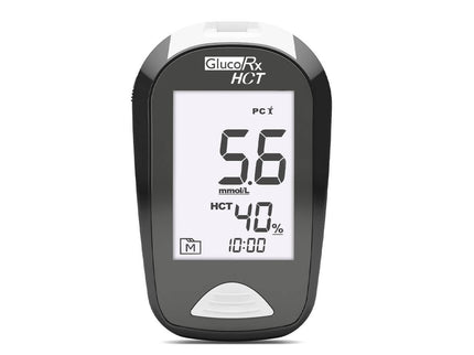 GlucoRx HCT Meter x1