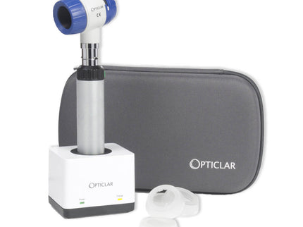 D-Scope 8DS Dermatoscope Set - ADAPT Lithium Rechargeable Handle, Single Port Charger