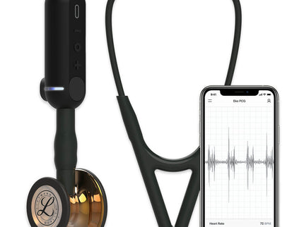 3M LITTMANN CORE DIGITAL STETHOSCOPE BLACK Black/Copper