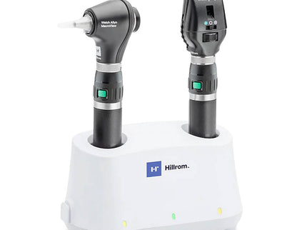 Desk Set with 117 LED Ophthalmoscope & MacroView Basic (LiIon) UK