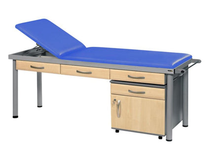 Sunflower Practitioner Deluxe Examination Couch Mid Blue