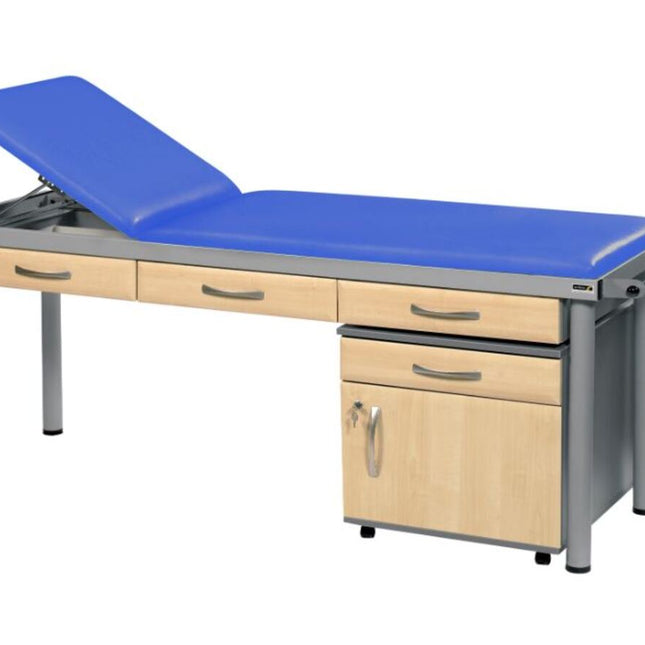 Sunflower Practitioner Deluxe Examination Couch Mid Blue