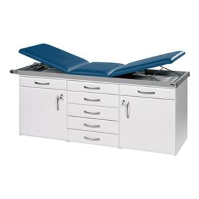 Sunflower 3 Section Treatment Couch System with White Base White Base with Navy Upholstery