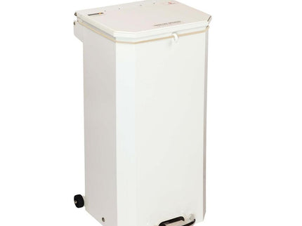 Sunflower Flame Retardant Bin White Lid 70L
