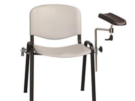 Sunflower Phlebotomy Chair - Moulded Plastic Black
