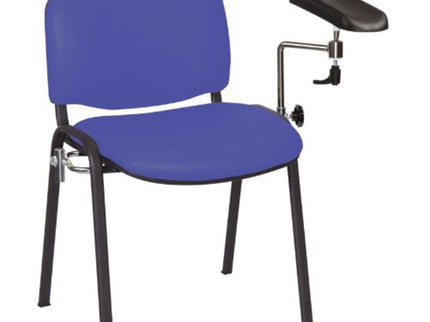 Sunflower Anti Bacterial Vinyl Phlebotomy Chair Mid Blue