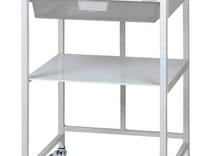 Sunflower Vista 10 Trolley, 1 Single Tray -  Clear Tray