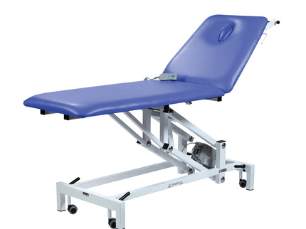 Sunflower 2 Section Variable Height Hydraulic Plinth Mid Blue