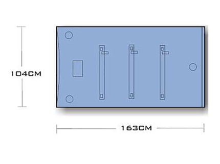 365 Image Intensifier C-Arm Drapes (104 x 163 cm)