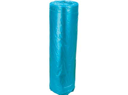 Disposable Long–Length Plastic Aprons Roll Blue
