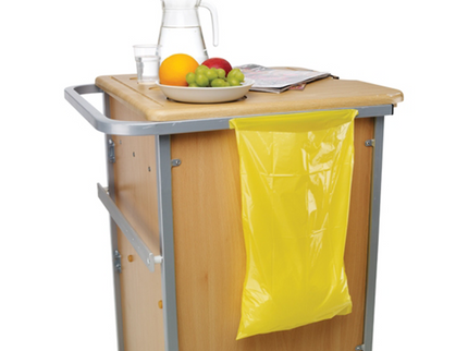 Bedside Locker Waste Bags Yellow (27 x 46 cm)