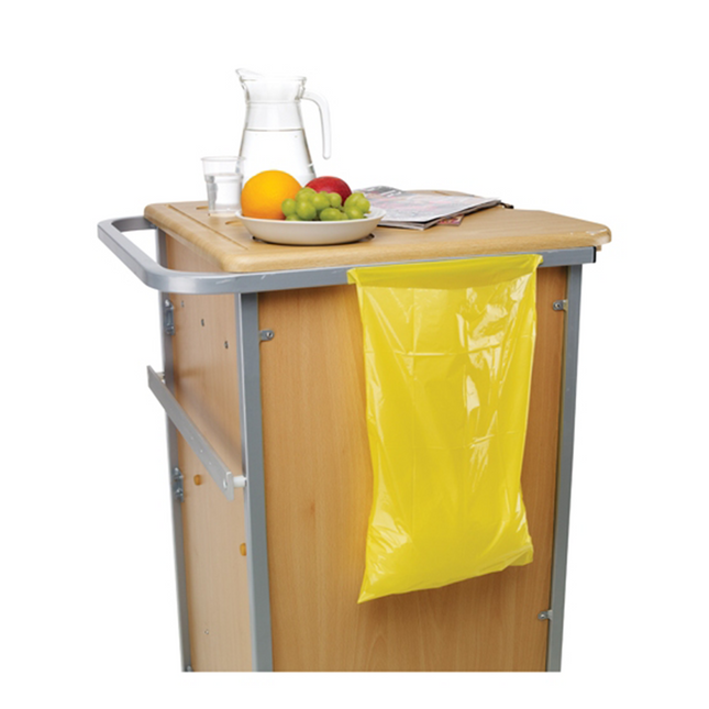 Bedside Locker Waste Bags Yellow (27 x 46 cm)
