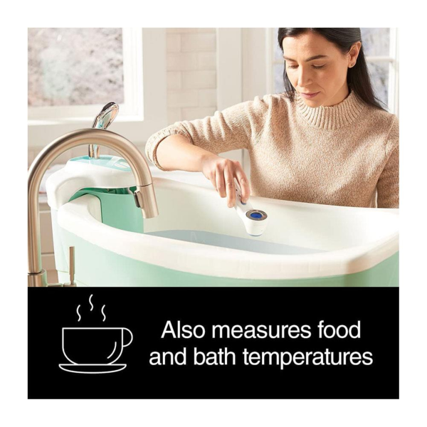 Braun No Touch and Touch Thermometer with Age Precision White