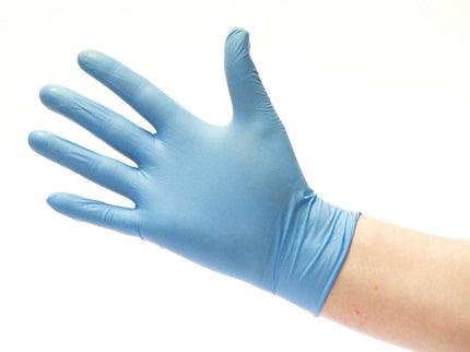 Premier Performer Nitrile Sterile Examination Gloves Blue Medium x50