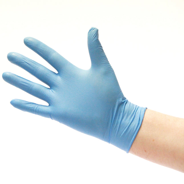 Premier Performer Nitrile Sterile Examination Gloves Blue Medium x50