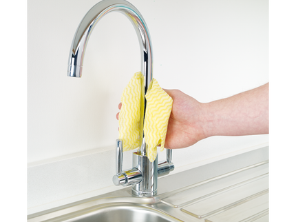 Multi–Purpose Cleaning Cloths Yellow