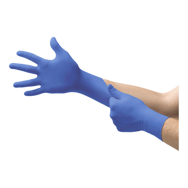 Micro–Touch® Nitrile Accelerator–Free Examination Gloves Blue (X–Large) x100 pairs