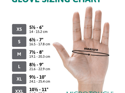 Micro–Touch® Nitrile Accelerator–Free Examination Gloves Blue (Small) x100 pairs