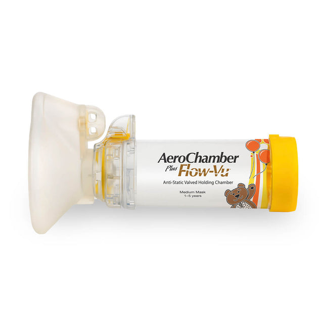 AeroChamber Plus Flow-Vu Anti-Static VHC with Medium Mask for Children 